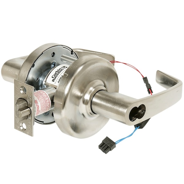Grade 1 Fail Secure Lever, 24AC/DC, Request to Exit, NZ Lever, D Rose, SFIC Prep, Less Core, Satin C